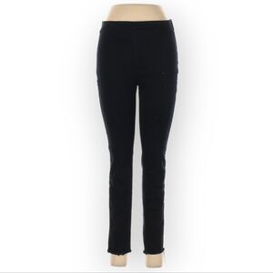 Vince Camuto Womens M Black Distressed Skinny Pants